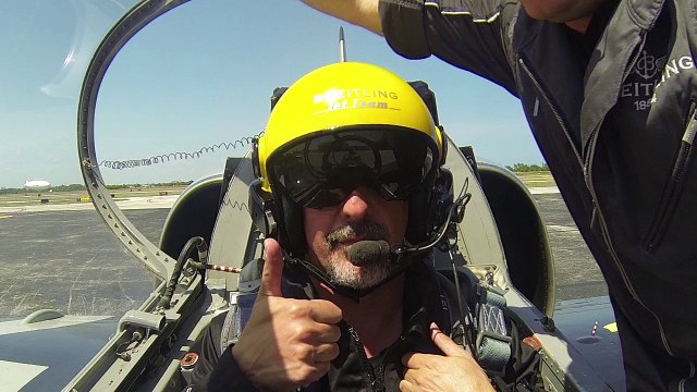Flying in Formation with the Breitling Jet Team