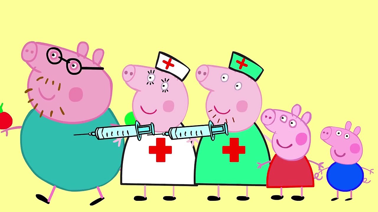 Peppa Pig George Crying Doctors Finger Family Nursery Rhymes Lyrics new episode 2016
