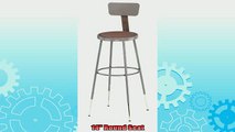 best produk   National Public Seating 6230HBCN  Grey Steel Stool with Hardboard Seat Adjustable and