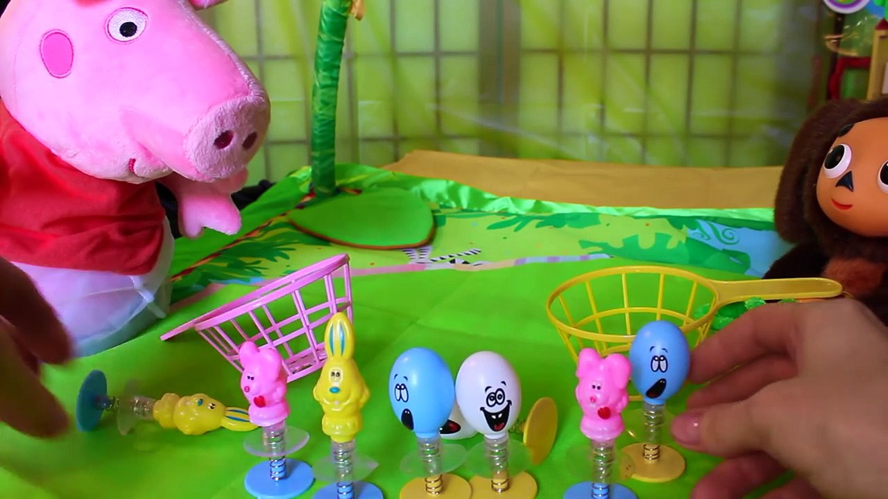 Свинка Пеппа Новые Серии 2016,  Peppa Pig,  Чебурашка в гостях у Свинка Пеппа!