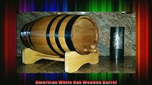 special produk American Oak Barrel with Black Hoops 20 Liter or 528 Gallons