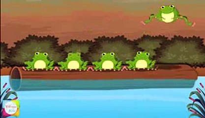 Five Green and Speckled Frogs | Mother Goose Club Playhouse Kids Video