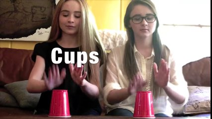 -When I'm Gone- cover by Sabrina and Sarah FT. the cups - YouTube