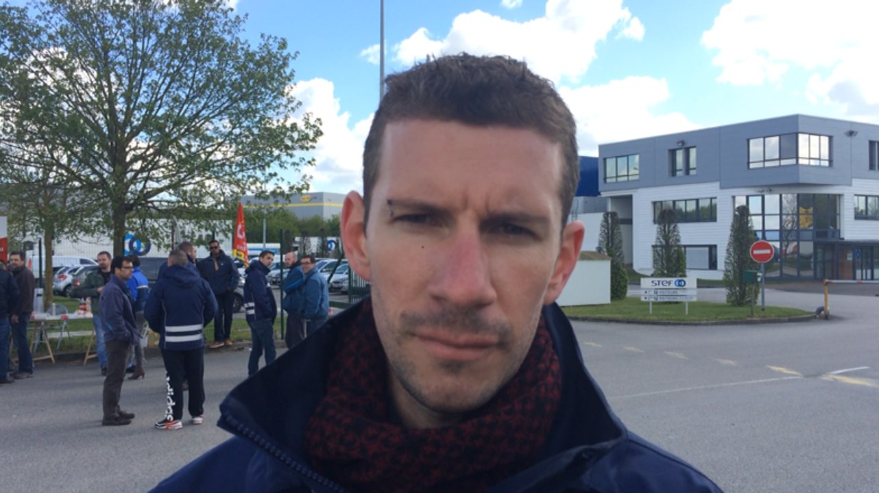 Les salariés des transports STEF en grève