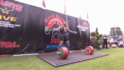 Tu veux avoir le même corps que La Montagne de "Game of Thrones", voici le programme !