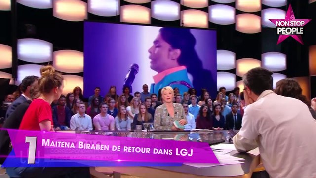 Maïtena Biraben de retour dans LGJ, Hapsatou Sy enceinte, Vanessa Paradis honorée par Benjamin Biolay, le TOP 3 des news people