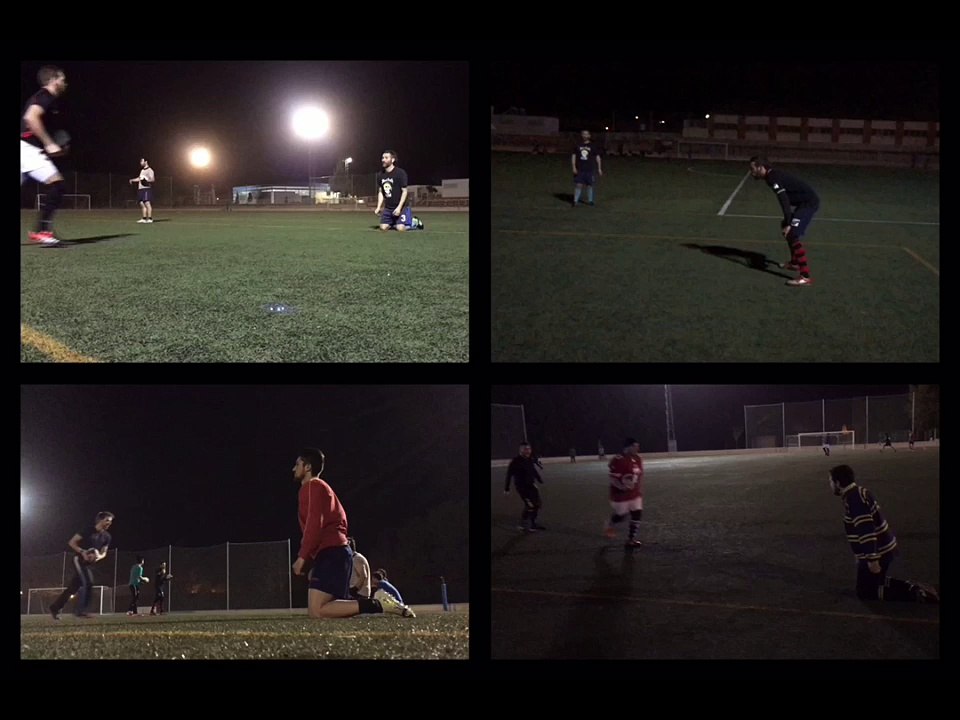 Entrenamientos de placaje