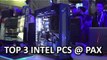 Top 3 PCs at the Intel Booth - PAX East 2016