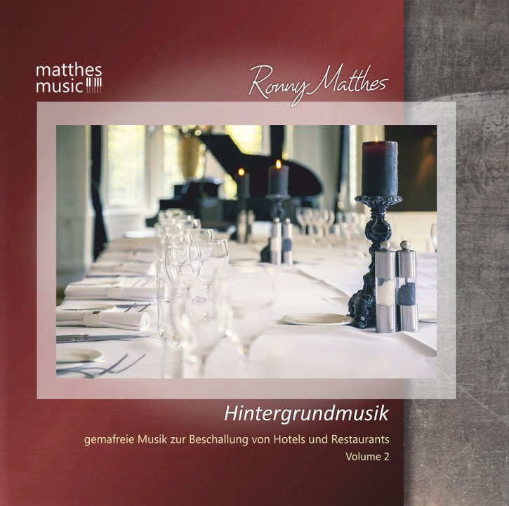 CD - Hintergrundmusik (Vol.  2) - Gemafreie Musik / Background Music / Piano Music (Royalty Free)