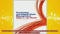 Free PDF Downlaod  Purchasing and Supply Chain Management Analysis Strategy Planning and Practice  BOOK ONLINE