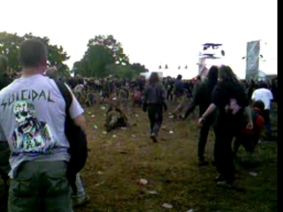 Bataille boue hellfest