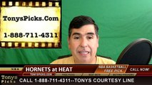 Miami Heat vs. Charlotte Hornets Free Pick Prediction Game 5 NBA Pro Basketball Odds Preview 4-27-2016