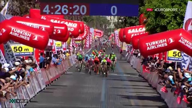 Türkiye Turu'nda 4. etabın galibi Modolo