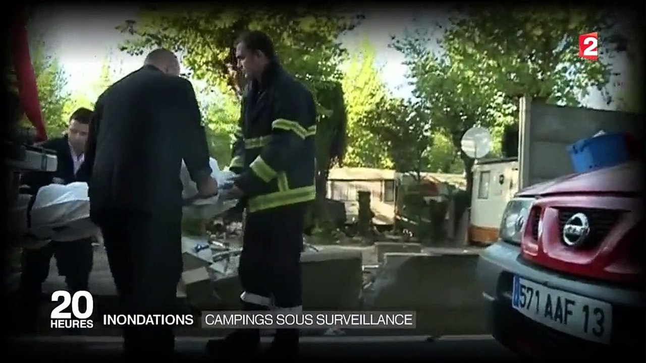 AGDE - 2016 - GILLES D'ETTORE SUR FRANCE 2 - Inondations - les campings en zone inondable sous surveillance .01