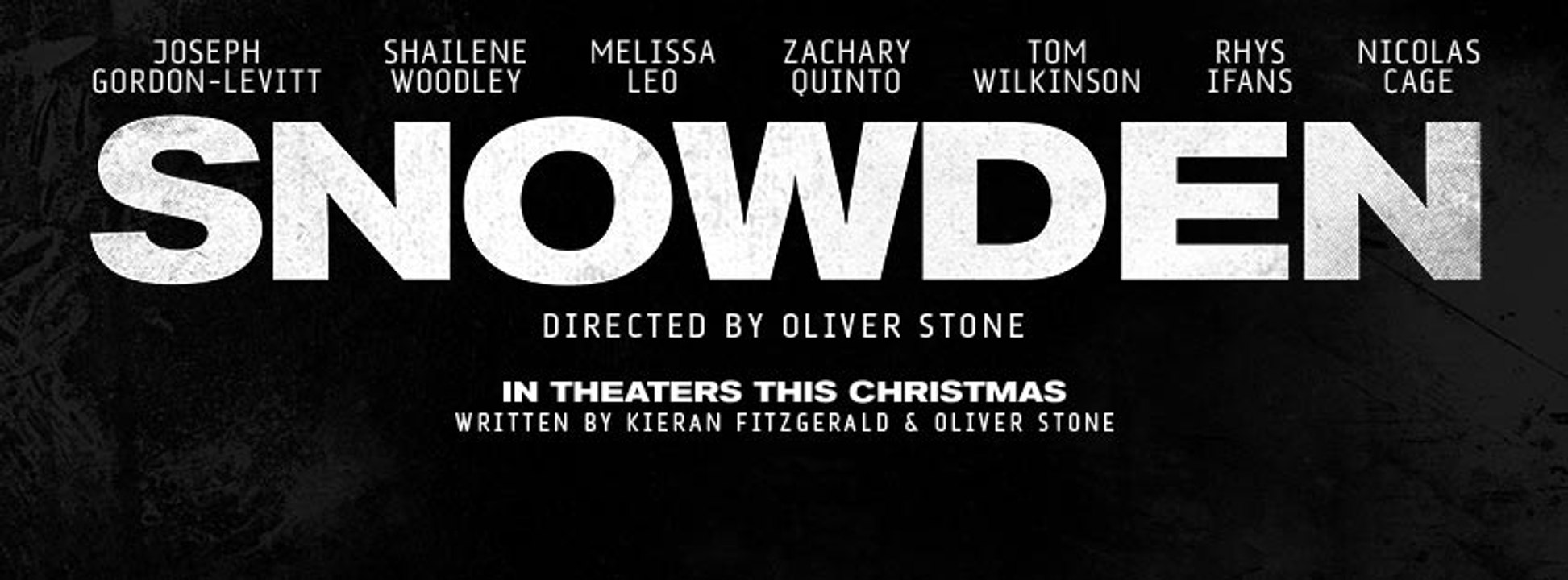 Snowden (2016) Trailer