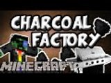 Minecraft Tutorial: Charcoal Factory (Charcoal Griller) WORKING