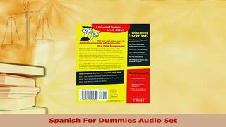 Read  Spanish For Dummies Audio Set Ebook Free