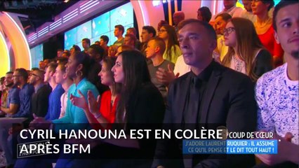 Cyril Hanouna enervé contre BFMTV