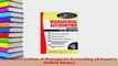 PDF  Schaums Outline of Managerial Accounting Schaums Outline Series Read Online