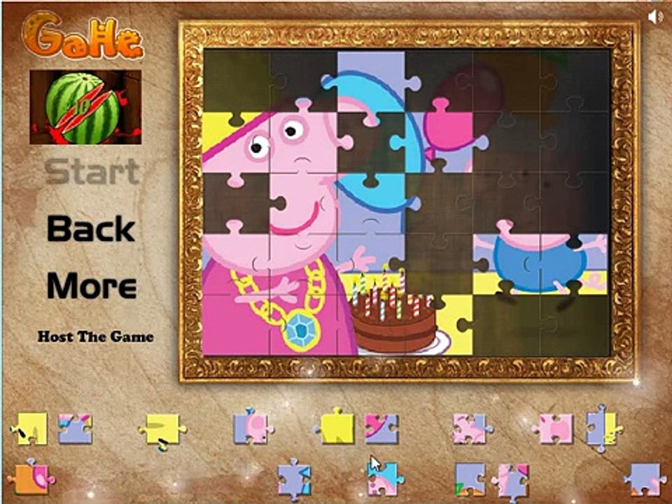 Pepa Pig Kids Game - Peppa Pig Jigsaw Puzzle - Best Cartoon Games