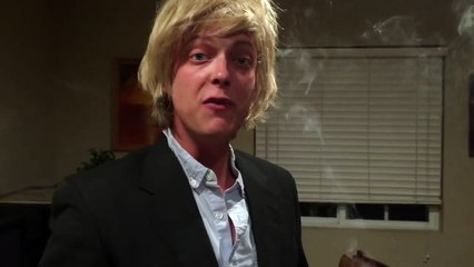 Owen Wilson burns some incens