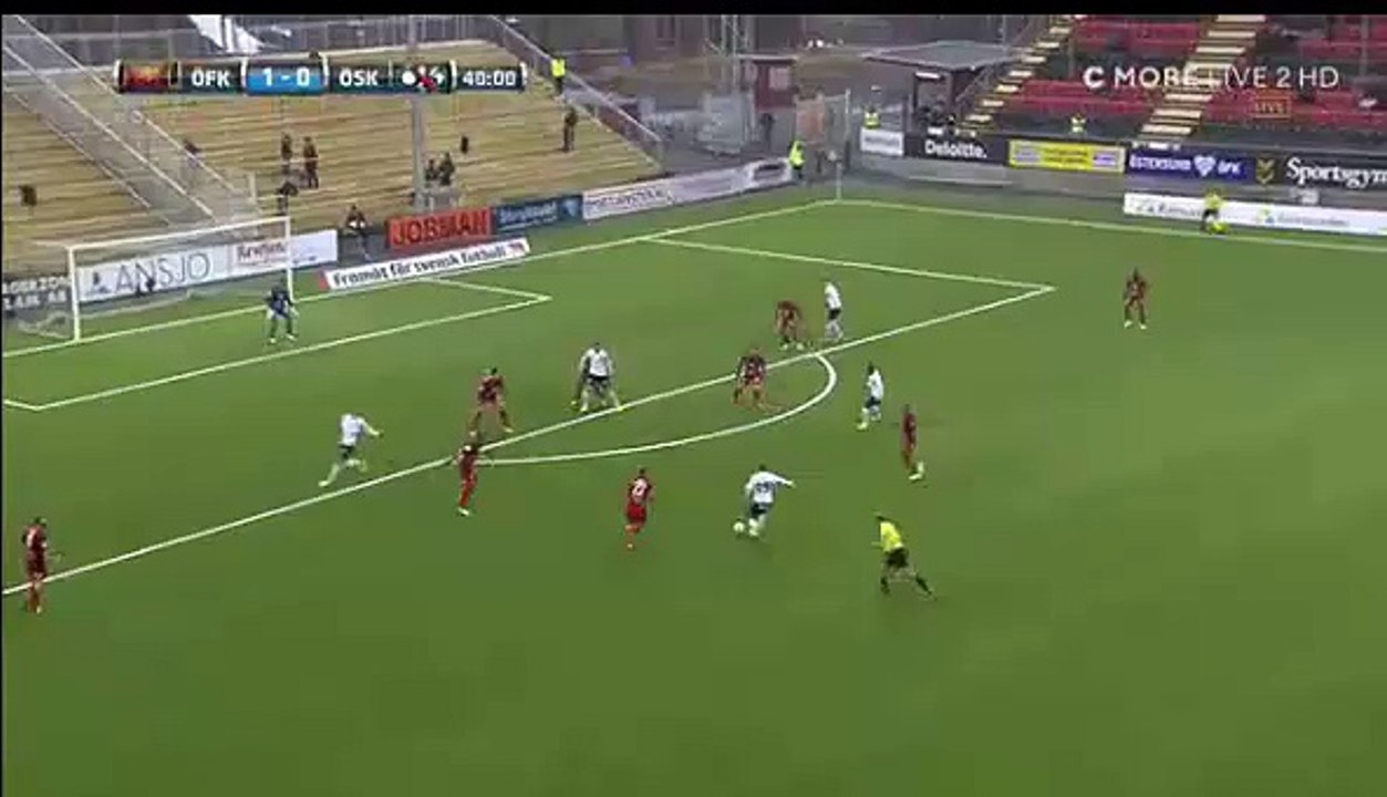HOLMBERG GOAL (1-1) Ostersunds vs Orebro (2016.04.27)