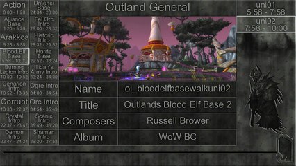 World of Warcraft: Burning Crusade Music: Outland General