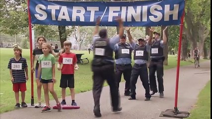 Police VS Kids Marathon