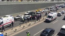 Ankara'da Zincirleme Trafik Kazası: 3 Yaralı