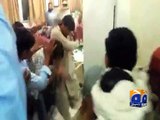 PPP, PML-N workers vandalize emergency ward of Khanpur hospital -27 April 2016