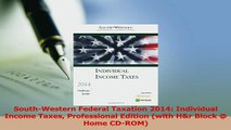 Read  SouthWestern Federal Taxation 2014 Individual Income Taxes Professional Edition with Ebook Free