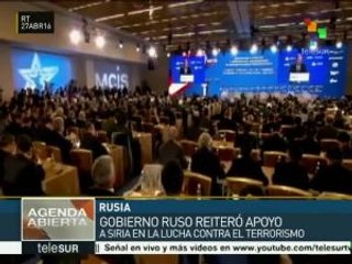 Rusia reitera apoyo a Siria en la lucha anti terrorista