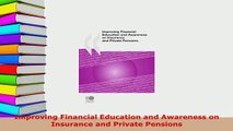 Download  Improving Financial Education and Awareness on Insurance and Private Pensions Free Books
