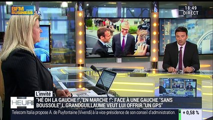 "La gauche a perdu sa boussole, offrons-lui un GPS !": "François Hollande a trouvé le fond du livre intéressant", Laurent Grandguillaume - 27/04