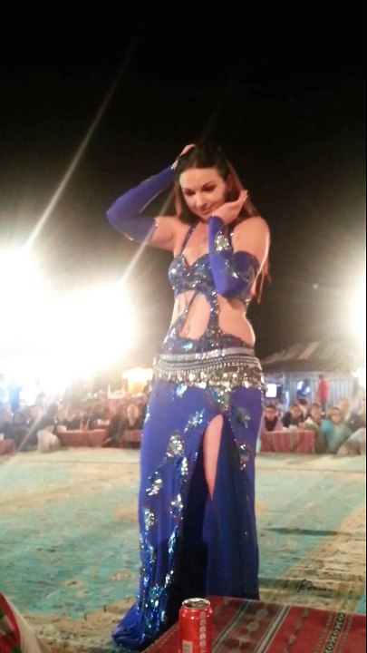 Belly Dance show at Abu Dhabi Desert Safari Camp