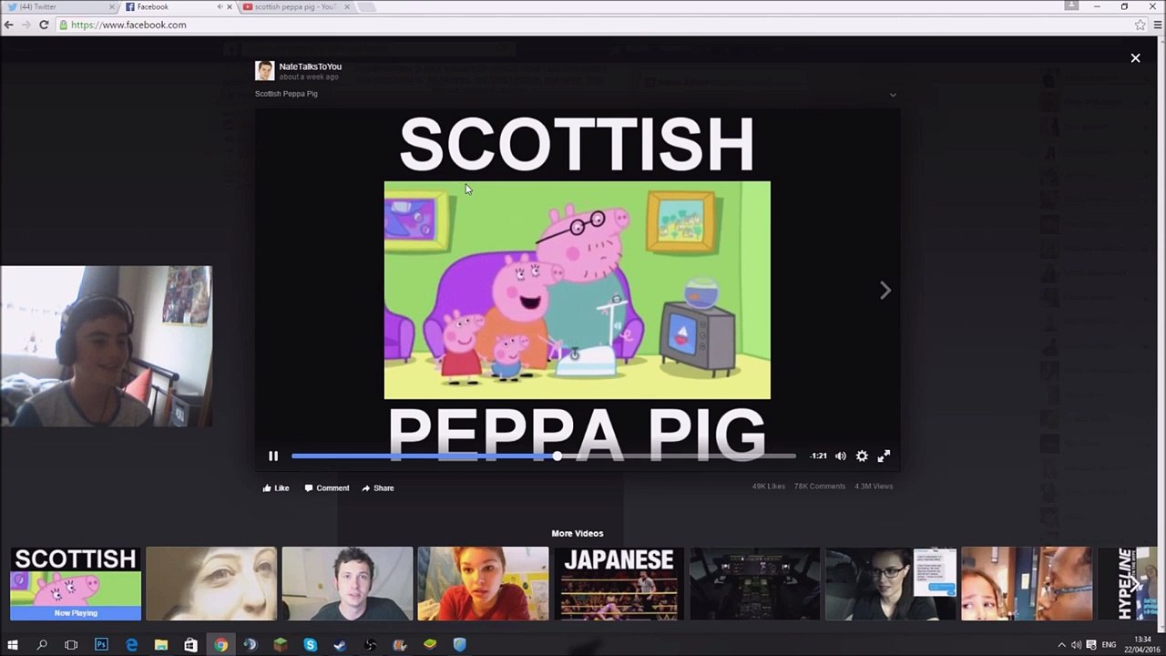 Reacting to Scottish Peppa Pig