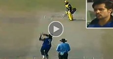 Pakistan Cup 2016: Ahmad Shahzad 3 Fours on 4 Balls to Mohammad AMir