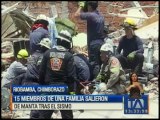 15 miembros de una familia salieron de Manta tras el sismo