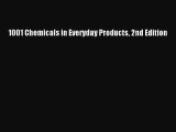 [Read Book] 1001 Chemicals in Everyday Products 2nd Edition  EBook