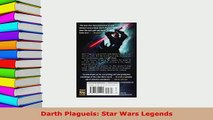 PDF  Darth Plagueis Star Wars Legends Free Books