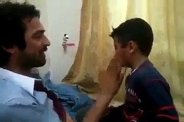 hahaha fuuny .. Baap Beta muqabala