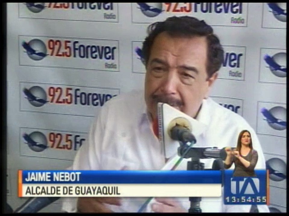 Jaime Nebot habló sobre Ley de Equilibrio de las Finanzas Públicas