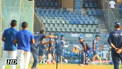 IPL9 MI vs KKR Mumbai Indians Practice Session