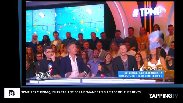 TPMP – Enora Malagré, Matthieu Delormeau, Jean-Michel Maire : ils racontent la demande en mariage de leurs rêves (vidéo)