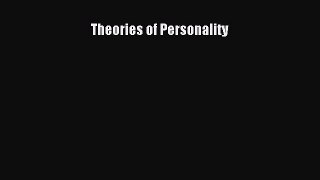 [Read Book] Theories of Personality  EBook