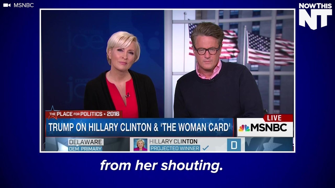 Trump Calls Out Clinton For "Shouting”
