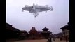 Alien spacecraft seen in Bhaktapur Durbar Square