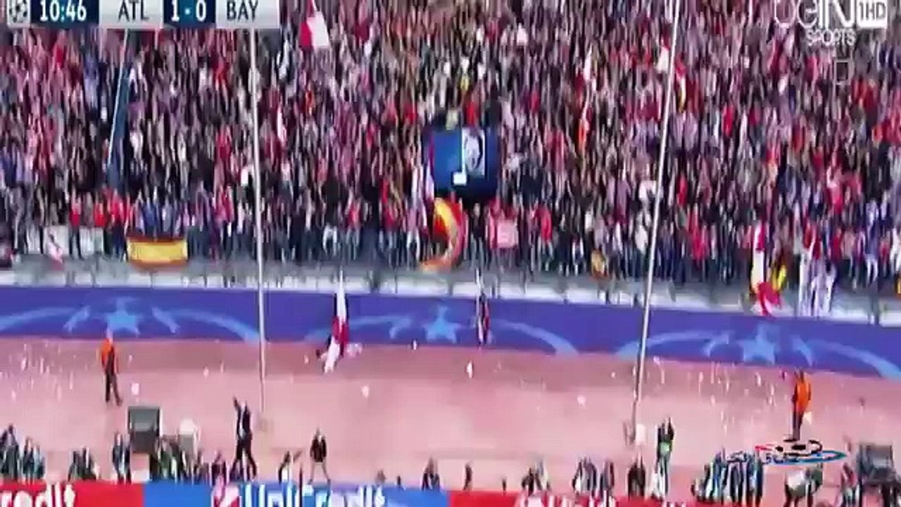 ملخص مباراه أتلتيكو مدريد وبايرن ميونخ 1-0 هدف...