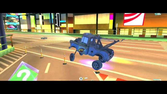 Disney Cars 2 The Video Game! Lightning McQueen Tow Mater Francesco Bernoulli Races Compilation HD!
