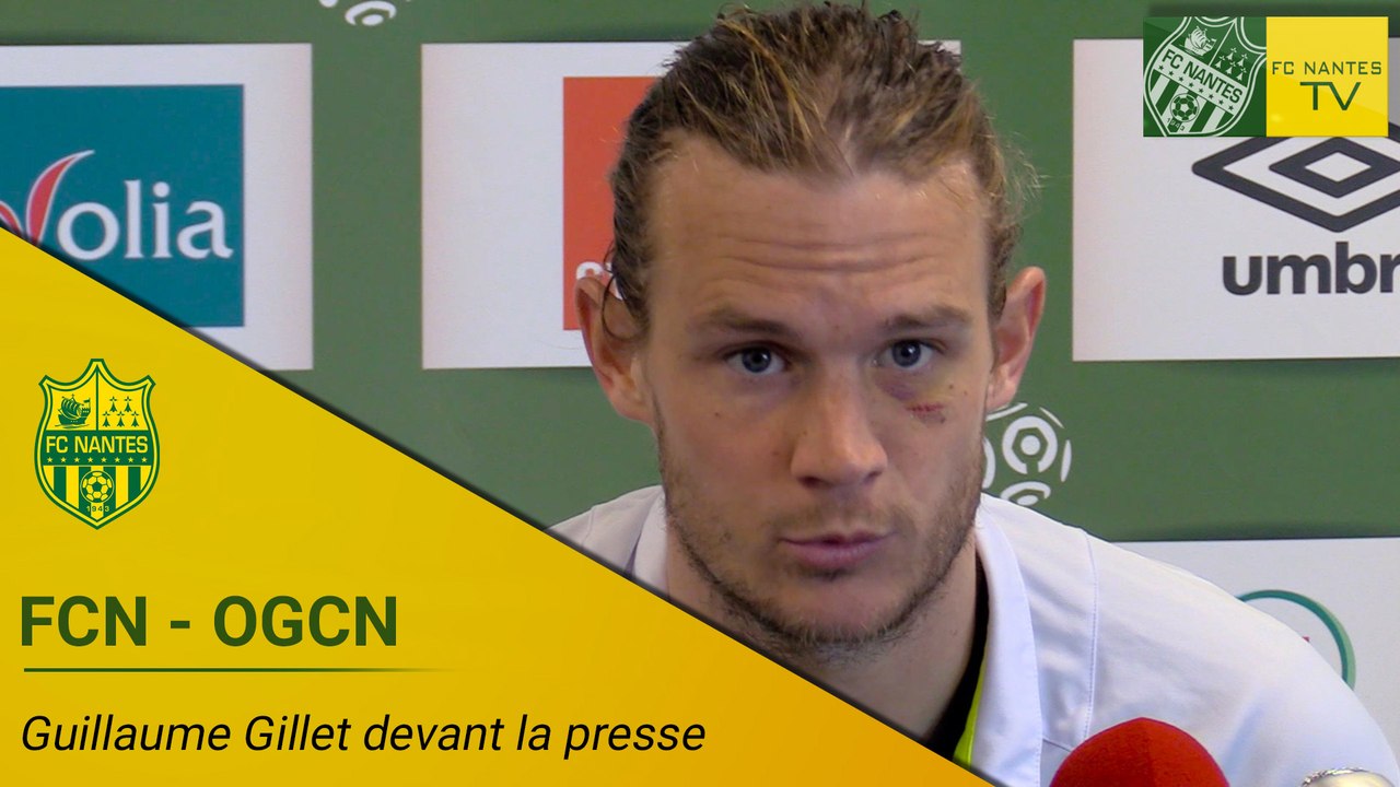 Guillaume Gillet avant FCN-OGCN